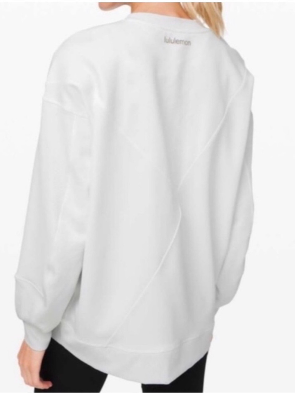 Lululemon perfectly oversized mixed rib sweatshirt